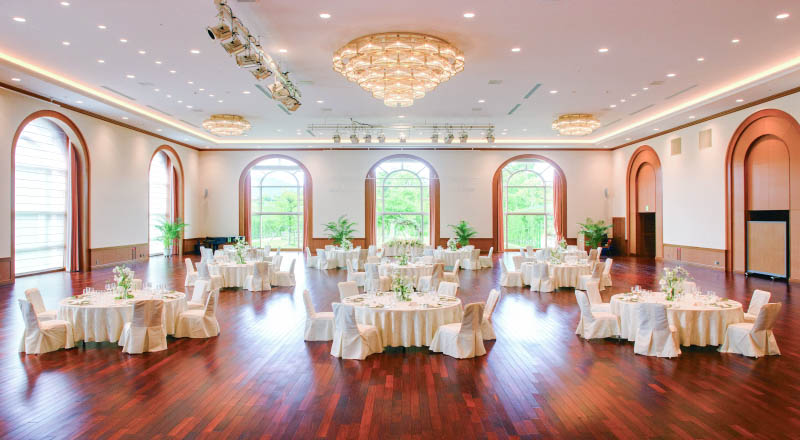 宴会場 披露宴会場の様子