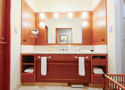 自慢のパウダールーム