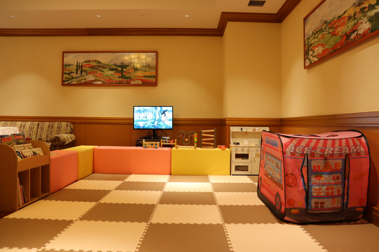 キッズコーナー登場
